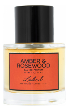 Label Amber & Rosewood