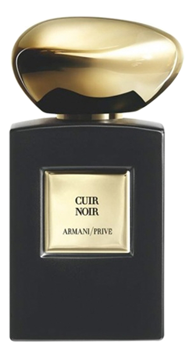Giorgio Armani Prive Cuir Noir