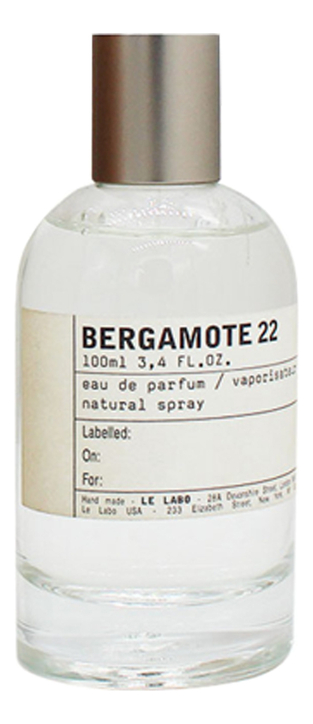 Le Labo Bergamote 22