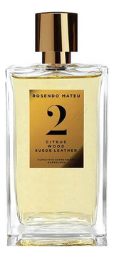 Rosendo Mateu №2 Citrus , Wood, Suede Leather