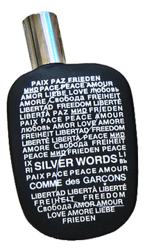 Comme des Garcons 2 Silver Words